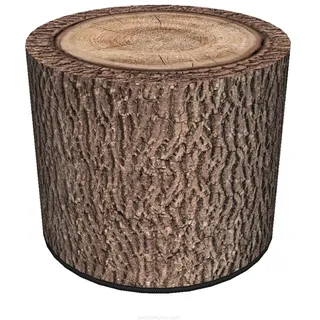 Bertoni Hocker Sitzhocker Pouf für Balkon & Garten Puff Codura Wetterfest 40 x 40 cm Garten Sitzsack Outdoor & Indoor Runder Sitzpouf mit abnehmbarem Bezug Waschbar Robina