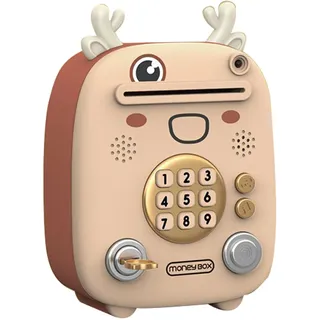 Elektronische Spardose Für Kinder Mit Gesichts- Und Fingerabdruckerkennung – Little Deer