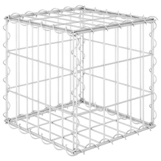 vidaXL Würfel-Gabionen-Hochbeet 30 × 30 × 30 cm