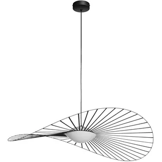 Petite Friture - Vertigo Nova LED Pendelleuchte, schwarz/weiß, Ø 110 cm