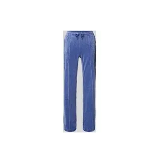 Sweatpants mit Längsnähten Modell 'TINA', Rauchblau, XS
