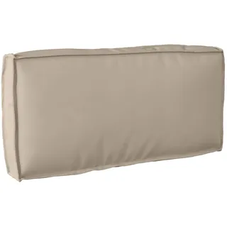 vidaXL Kissen Taupe 80 x 40 cm