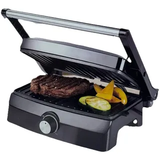 Kontaktgrill mit Antihaftbeschichtung - Aluminium Grill Fleisch Sandwich - NEU✅
