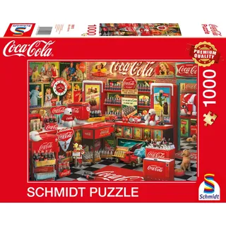 Schmidt Spiele 59915 Coca Cola, Nostalgie, 1000 Teile