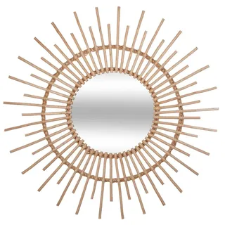 ATMOSPHERA CREATEUR D'INTERIEUR Spiegel Soleil 76 x 76 cm Beige