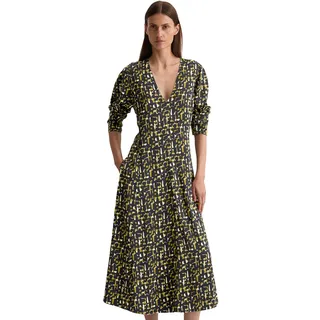 Marc O'Polo Druckkleid Kleid Grün M