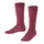 Unisex K Kh nachhaltige Baumwolle lang einfarbig 1 Paar Rot Ruby 8830 31-34 31-34
