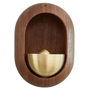 WOFDALY Windspiel Holz Klangspiel,Ladenbesitzer Glocke Für Türöffnung Magnetische Holztürklingel Windspiel Für Kühlschrank, Für Heimdekoration Drinnen Draußen Balkon Garten,A