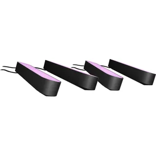Philips Hue Play Lightbar White and Color Schwarz 4er-Pack