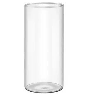 Mano Zylindervase – Robustes Und Sicheres Gefäß Aus Borosilikatglas – Erhältlich In Weiß (8x15cm, 8,5x20cm, 10x30cm) – Ideal Für Dekorative Brautsträuße Und Tischdekorationen Bei Hochzeiten