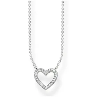 Thomas Sabo Kette mit Anhänger KE1554-051-14-L45v Silber/Weiß