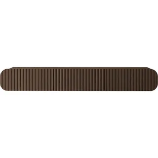 Mirjan24 Takir TV-Lowboard 236x34x36 cm Braun MDF/Melamin/Holzwerkstoff