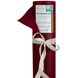 Sensalux Tischdeckenrolle 1,19m x 25m Bordeaux