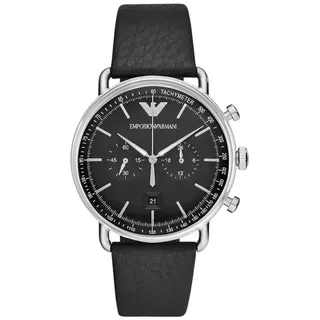 Giorgio Armani Aviator Leder 43 mm AR11143