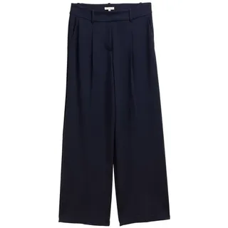 Tom Tailor Damen Hose High Waist Blau 38 32