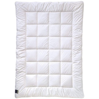 billerbeck Faserdecke Alcando Wärmestufe 4 Jahreszeiten Bettdecke, strapazierfähig 135 x 200 cm Baumwolle, Allergiker geeignet