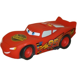 Bullyland 12230 - Spardose, Disney Pixar Cars, Lightning McQueen, ca. 7 x 22,5 cm, tolle Sparbüchse für Kinder, verschließbare Figur, ideal als Geschenk und Dekoration