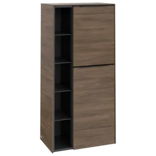 Villeroy & Boch Subway 3.0 Mittelschrank 57,4 x 120 x 36,2 cm Schwarz/Weiß
