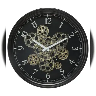 Atmosphera - Schwarze mechanische Uhr D,37cm 37,5x7cm