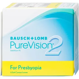 Bausch + Lomb PureVision2 for Presbyopia 3 St. / 8.60 BC / 14.00 DIA / -10.00 DPT / High ADD