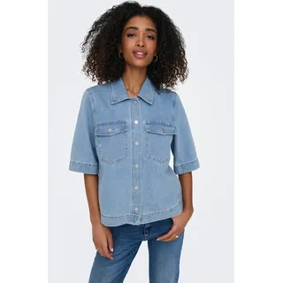 Only Onlbelle S/S Shirt light Blau S
