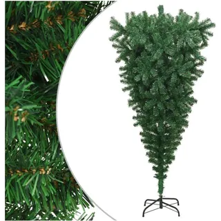 vidaXL Künstlicher Weihnachtsbaum Umgekehrt Grün 210 cm