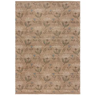 KADIMA DESIGN JED Juteteppich 120 x 170 cm Braun