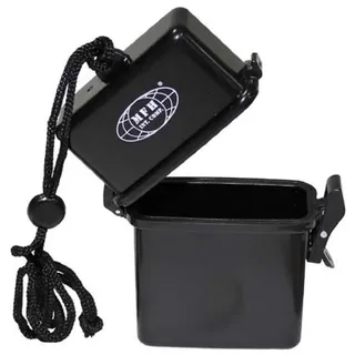 Max Fuchs Aufbewahrungsbox 12 x 9,5 x 3,5 cm 1-tlg. schwarz