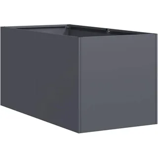 vidaXL Pflanzkübel 40 x 80 x 40 cm Anthrazit
