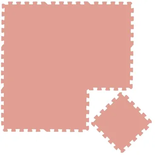 LittleTom Puzzlematte 90x90 cm Terrakotta