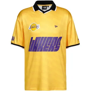 New Era Los Angeles Lakers T-Shirt Herren in yellow, Größe M - gelb