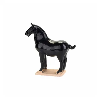 Giftcompany Giftcompany, Deko Figuren + Skulpturen, Ma Deko-Pferd Schwarz H 27 cm