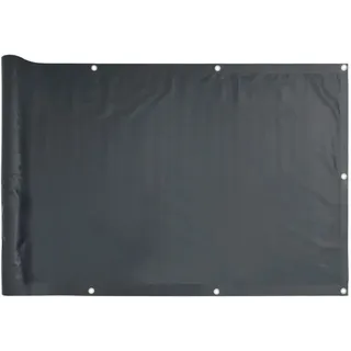 vidaXL Balkon-Sichtschutz 75 x 300 cm Anthrazit Oxford-Gewebe