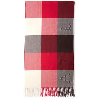 Street One Madras Schal racing red A - Einheitsgröße