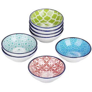 VANCASSO Dipschälchen Macaron Bunt 8-tlg.
