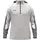 Zip Hoodie Hellgrau/Weiß/Grau XXL