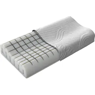 Traumschlaf Visco Premium Nackenstützkissen 40 x 80 cm Weiß
