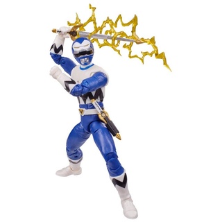 Hasbro Actionfigur Power Rangers Lightning Collection – Lost Galaxy Blue Ranger blau