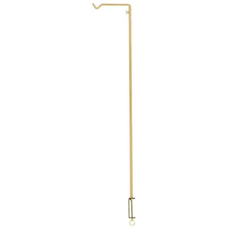 Esschert Design Tischhaken Gold 97 cm - Deko-Gestell aus Metall für Tisch & Fensterbank