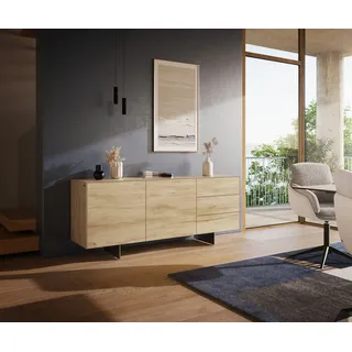 DeLife Cuor 180 x 75 x 45 cm Eichefarbig / Braun