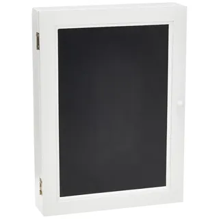 Zeller Schlüsselkasten Tafel 22 x 5 x 30 cm Weiß