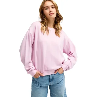 Fleecepullover ROXY "Surfing By Moonlight", Damen, Gr. XXL, pink lavender, Obermaterial: 68% Viskose, 29% Polyester, 3% Elasthan., Sweatshirts Fleecepullover