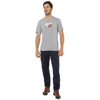 Salewa Pure Design Dry Short Sleeve T-shirt Grau XL Mann