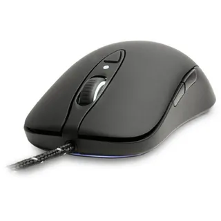 Steelseries Sensei [RAW], USB, Laser, Spielen, Schwarz, Ambidextrös, Einfarbig - Schwarz