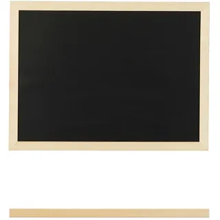 Relaxdays Kreidetafel mit Holzrahmen,