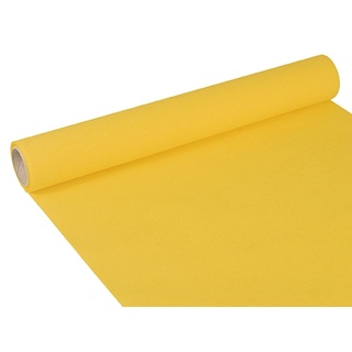 Papstar Tissue Tischläufer, gelb "ROYAL Collection" 3 m x 40 cm, 6 Rollen
