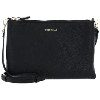 Coccinelle Best Crossbody Umhängetasche Leder 22.5 cm Umhängetaschen Schwarz Damen
