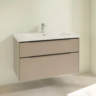 Villeroy & Boch Subway 3.0 Waschbeckenunterschrank, 2 Auszüge, C57001VM