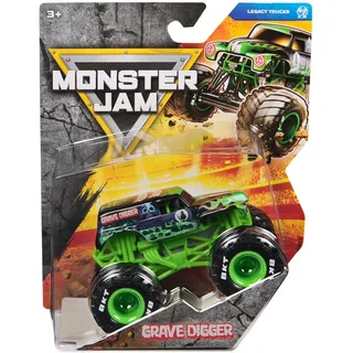 Monster Jam 2026 Official 1:64 Diecast Truck Series 45 Legacy Trucks Grave Digger