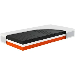 Hn8 Schlafsysteme Kaltschaum-Matratze "Sleep Balance Pro", H2/H3, 200 x 200 cm, Höhe: ca. 24 cm